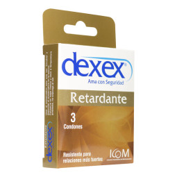 PRESERVATIVO DEXEX RETARDANTE 3 UNIDADES