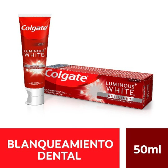COLGATE CREMA LUMINOUS WHITE 50ML