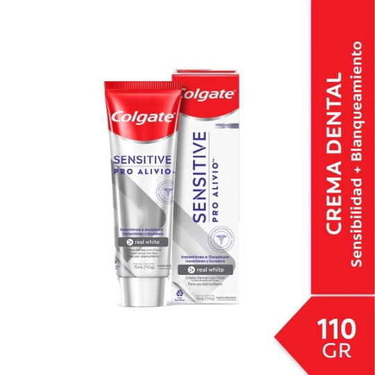 COLGATE CREMA SENSITIVE PRO ALIVIO INMEDIATO BLANQUEADOR FRESH 110 ML
