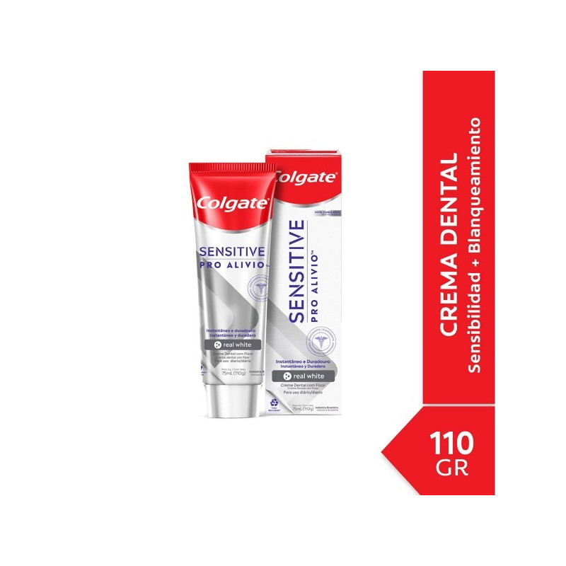 COLGATE CREMA SENSITIVE PRO ALIVIO INMEDIATO BLANQUEADOR FRESH 110 ML