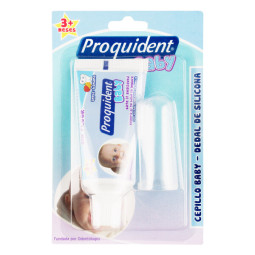 PROQUIDENT CREMA BABY 25 ML + CEPILLO SILICONA BABY