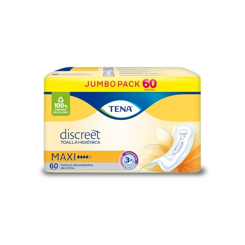 TENA MUJER MAXI 60 UNIDADES
