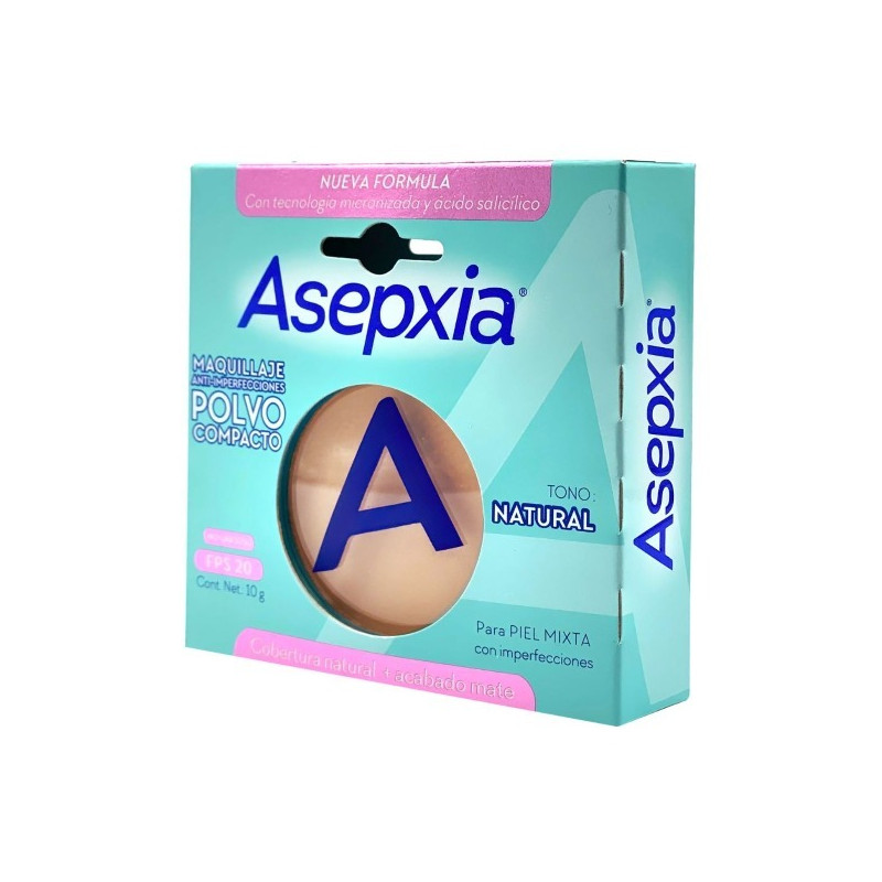 ASEPXIA POLVO COMPACTO BB FPS20 NATURAL 10 G