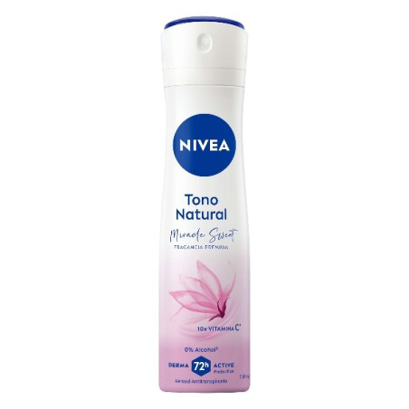 NIVEA DESODORANTE SPRAY NATURAL SWEET 150 ML