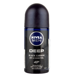 NIVEA DESODORANTE MEN ROLL ON DEEP DRY  50 ML