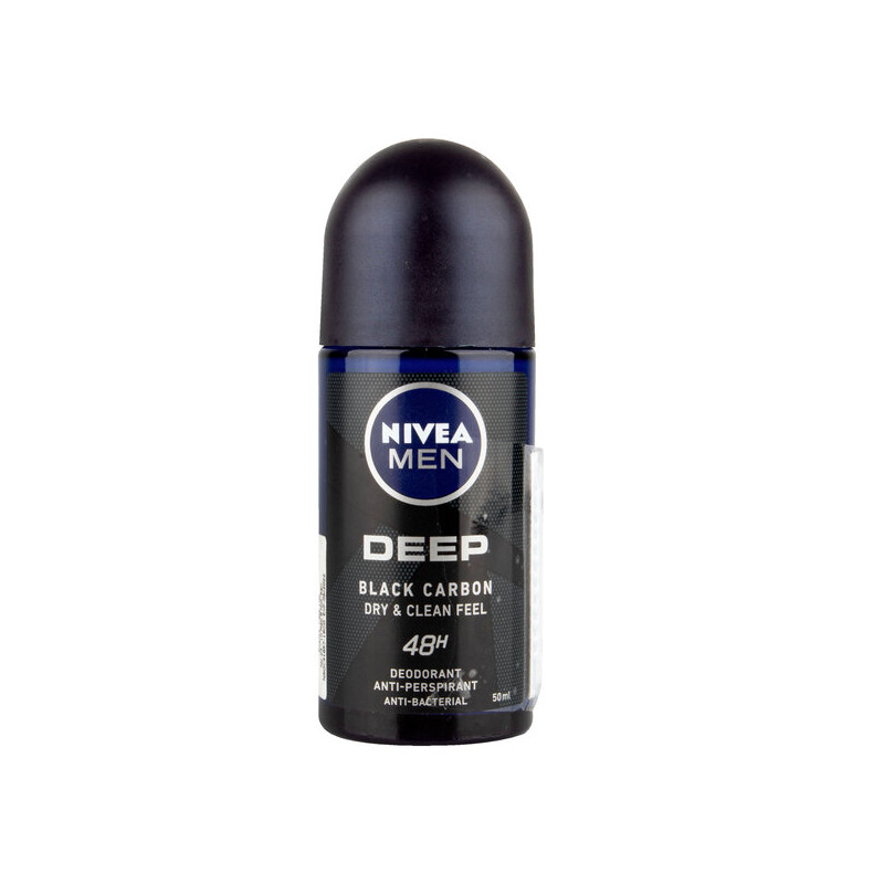 NIVEA DESODORANTE MEN ROLL ON DEEP DRY  50 ML