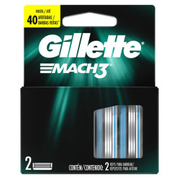 GILLETTE MACH3 REPUESTO 2 UNIDADES