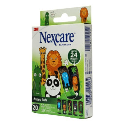 CURAS NEXCARE HAPPY KIDS 20 UNIDADES