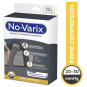 NOVARIX MEDIAS DE COMPRESION 20-30MMHG HOMBRE TALLA L COLOR NEGRO