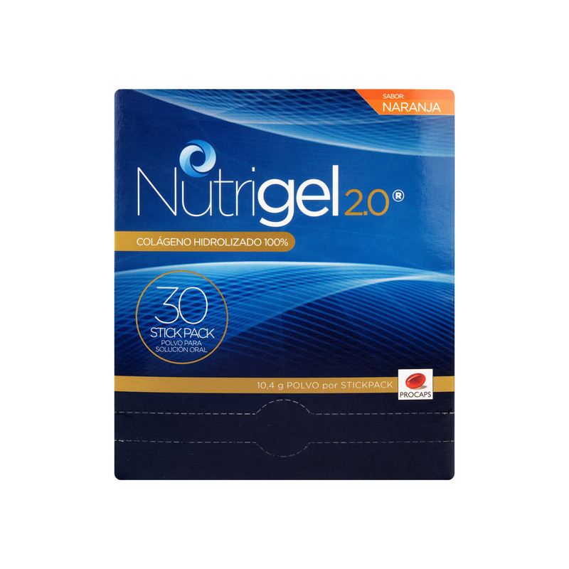 NUTRIGEL 2.0 NARANJA 30 SOBRES