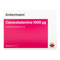 ANKERMANN 1000 MCG 50 TABLETAS