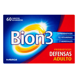 BION 3 60 TABLETAS RECUBIERTAS
