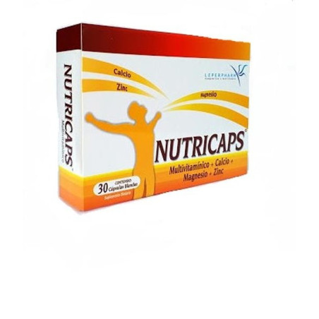 NUTRICAPS MULTIVITAMINICO 30 CAPSULAS