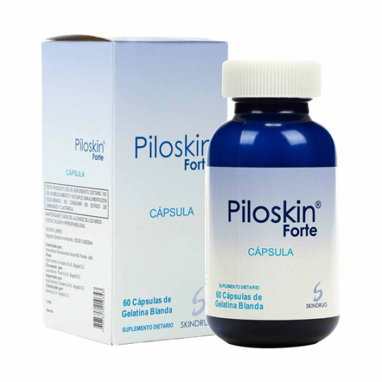 PILOSKIN FORTE BIOTINA 60 CAPSULAS