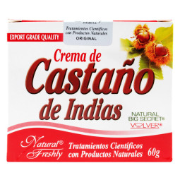 CASTAÑO DE INDIAS CREMA 60 G NATURAL FRESHLY