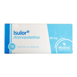 ISULOR 20 MG 10 TABLETAS ICOMFARMA