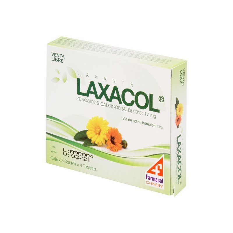 LAXACOL 3 SOBRES 4 TABLETAS                       