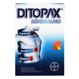 DITOPAX LIMON/NARANJA 50 TABLETAS