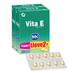 VITA E VITAMINA E 400UI 30 CAPSULAS 2 UNIDADES MK