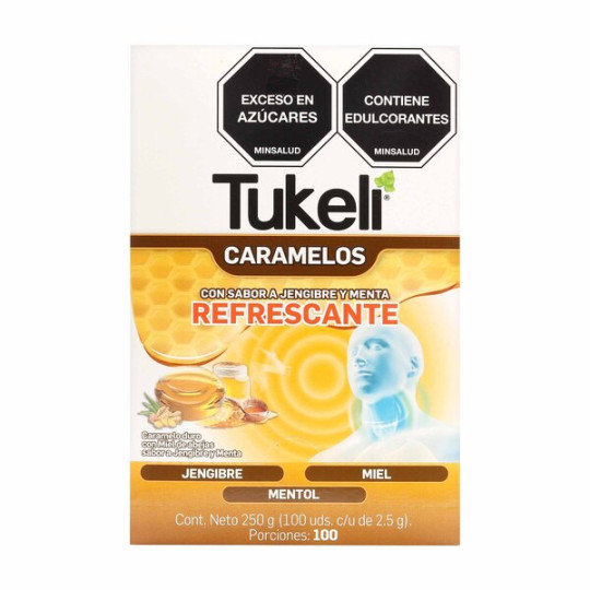 TUKELI CARAMELOS REFRESCANTES 100 UNIDADES