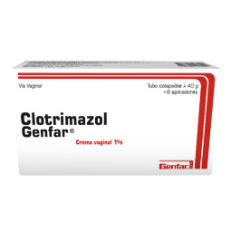 CLOTRIMAZOL CREMA VAGINAL 1% 40 G GENFAR