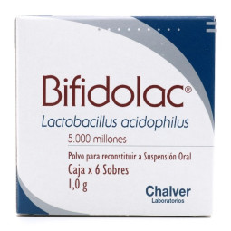 BIFIDOLAC 170 MG 1G 6 SOBRES