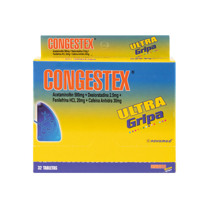 CONGESTEX ULTRA GRIPA 32 TABLETAS