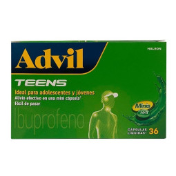 ADVIL TEENS 36 CAPSULAS LIQUIDAS