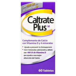 CALTRATE PLUS 60 TABLETAS