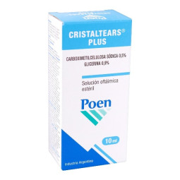 CRISTALTEARS PLUS SOLUCION OFTALMICA 10 ML