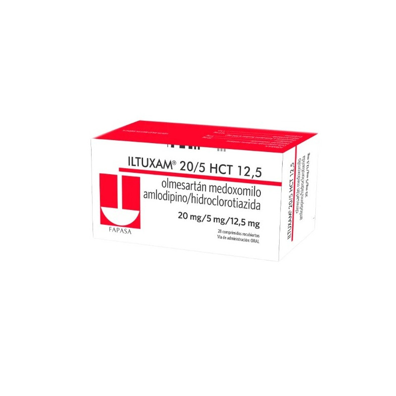 ILTUXAM HCT 20/5 12.5MG 28 TABLETAS