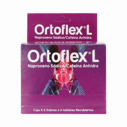 ORTOFLEX  550/65MG 36 TABLETAS RECUBIERTAS