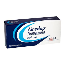 AINEDAP 500 MG 10 TABLETAS ICOMPHARMA