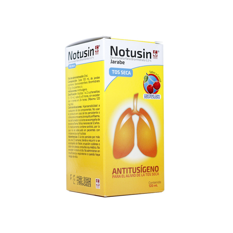 NOTUSIN TOS SECA 120 MILILITROS                   