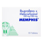 IBUPROFENO METOCARBAMOL 200/500MG 30 TABLETAS MEMPHIS