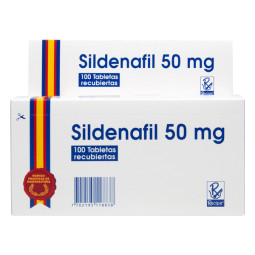 SILDENAFIL 50 MG 100 TABLETAS RECUBIERTAS RECIPE