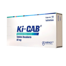 KI CAB 50 MG 10 TABLETAS RECUBIERTAS