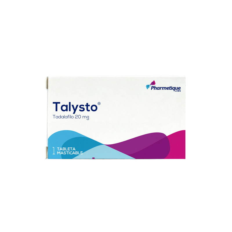 TADALAFILO 20 MG 1 TABLETA RECUBIERTA LA SANTE