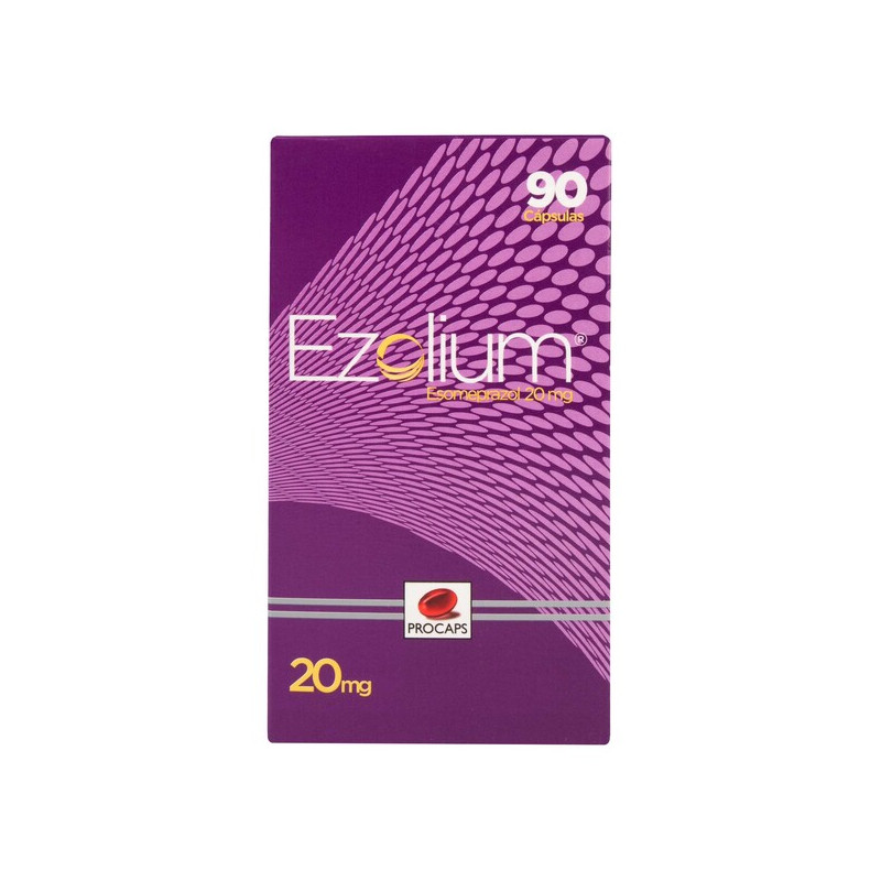 EZOLIUM 20 MG 90 CAPSULAS