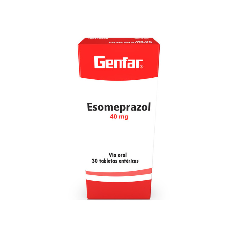 ESOMEPRAZOL 40 MG 30 TABLETAS ENTERICAS GENFAR