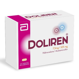 DOLIREN 7.5/325MG 30 TABLETAS RECUBIERTAS
