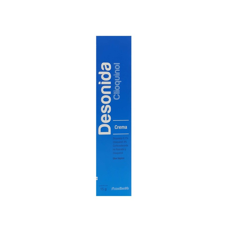DESONIDA CLIOQUINOL 0.1% CREMA 15 G