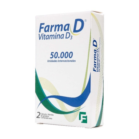 FARMA D 50.000UI 2 CAPSULAS BLANDAS