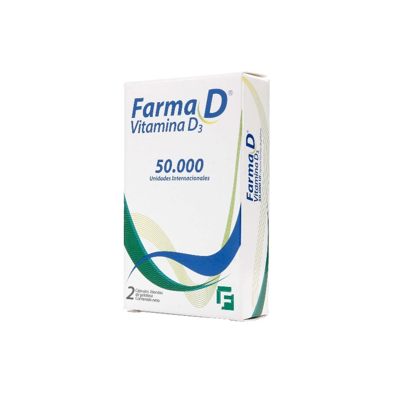 FARMA D 50.000UI 2 CAPSULAS BLANDAS