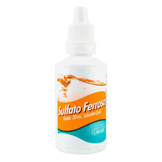 SULFATO FERROSO 20 ML LAPROFF