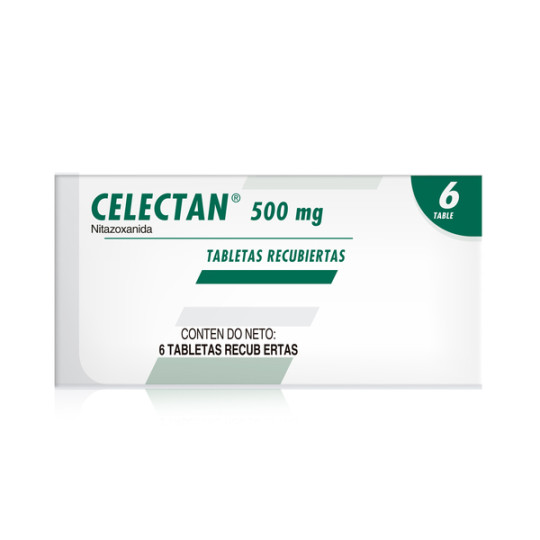 CELECTAN 500 MG 6 TABLETAS RECUBIERTAS