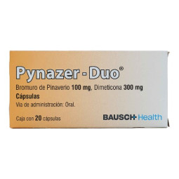 PYNAZER DUO 100/300MG 20 CAPSULAS