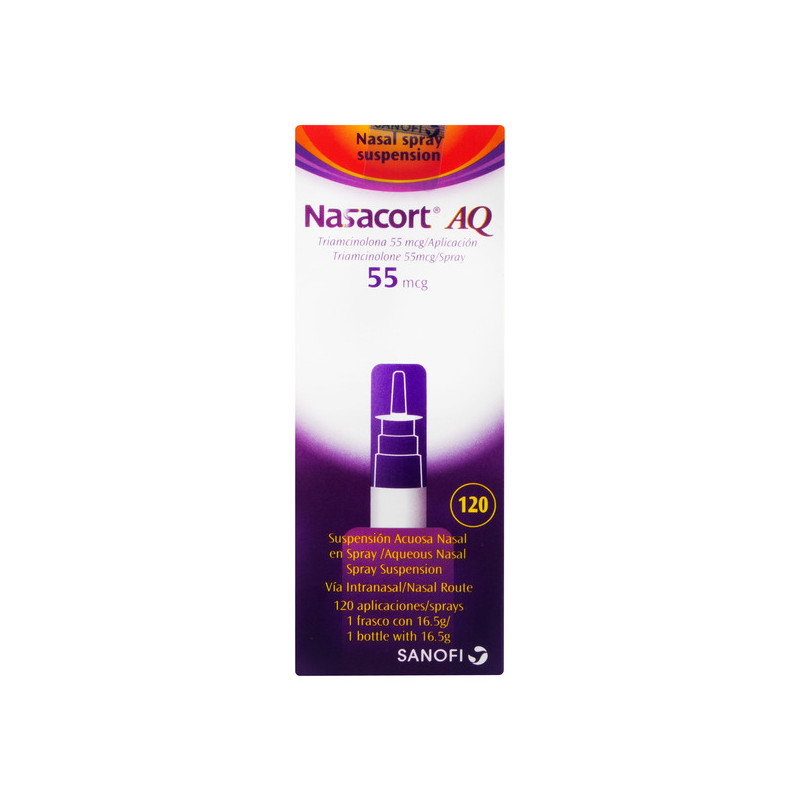 NASACORT AQ AEROSOL 120 INHALADOR
