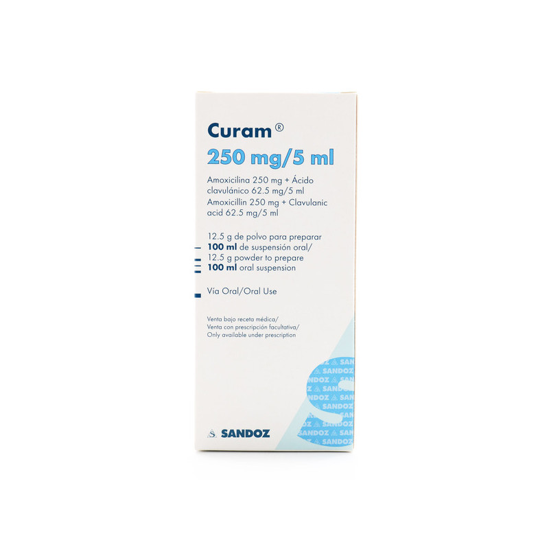 CURAM SUSPENSION ORAL 250MG/5ML 100 ML