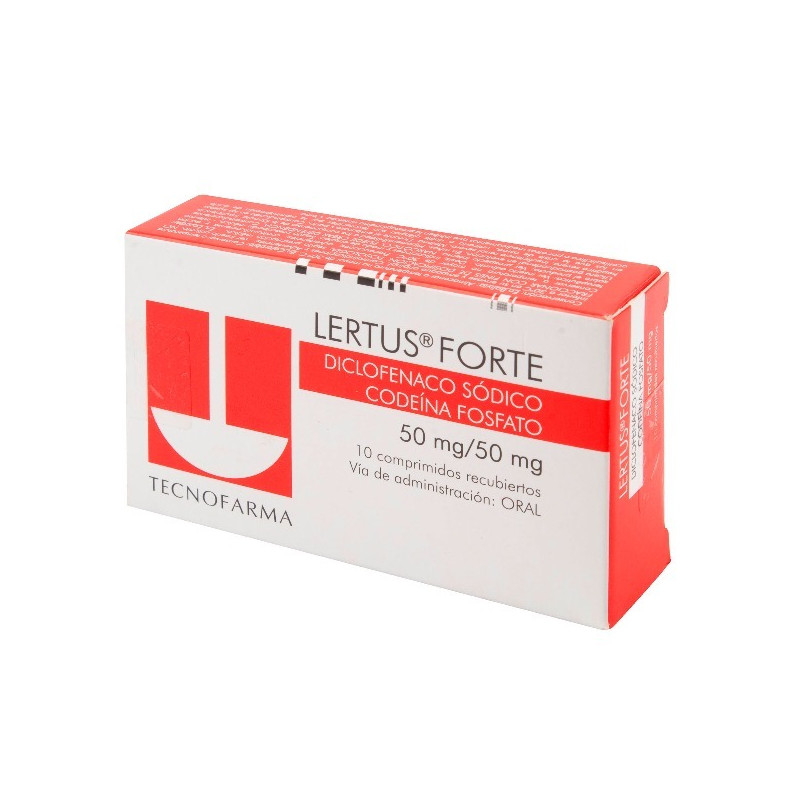 LERTUS FORTE 50/50MG 10 COMPRIMIDOS